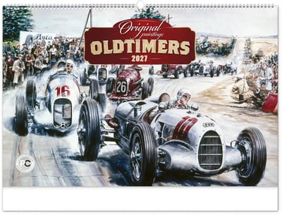 Oldtimers Kalender 2027 Groot