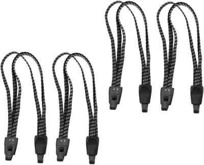 Elastische Banden - Bagagekoorden - Bagage Vervoeren - Duurzame Constructie - 650 Mm - Zwart