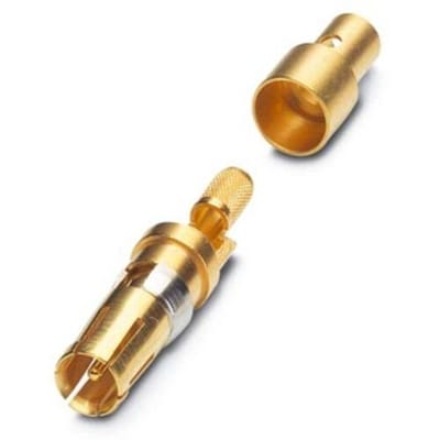 Phoenix Contact 1655616 VS-BU-KX-75-RG179/187 Coaxiaal contact female Verguld 10 stuk(s)