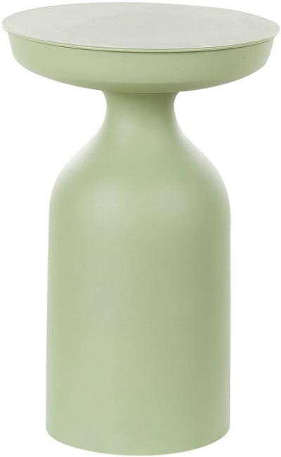 TENJO - Bijzettafel - Lichtgroen - Metaal