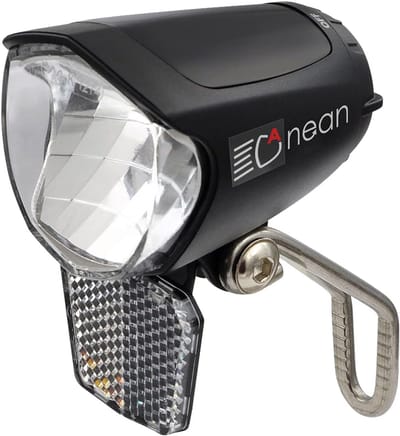 Krachtige LED Fietslamp met Dynamo en Lichtautomaat - StVZO-Goedgekeurd Voorlicht met Parkeerlicht
