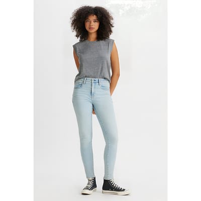 Levi's 721 Skinny Jeans Blue Maat: W24L30 | Skinny Jeans Outlet | Dames | Blauw