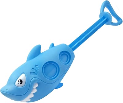 Waterspeelgoed - Waterpistool - Zomerpret - Hogedruk systeem - 30 cm - Walvis