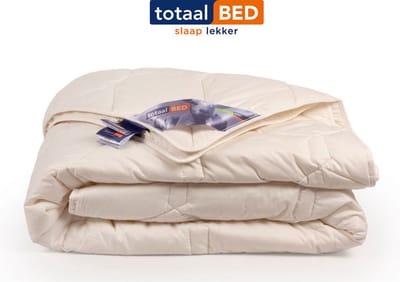 totaalBED Dekbed Romy 100% wol - 4-seizoenen - 140x200 cm - Anti-allergisch