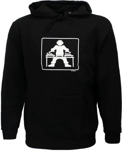 Deejay DJ Disc Jockey Hoodie Sweater - Origineel Design - S