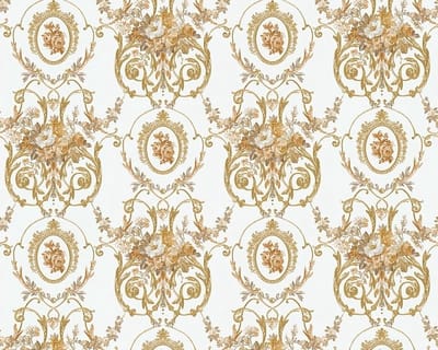 Engelse bloemen behang 95493-5