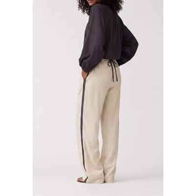 Alchemist Pants Lou Oatmeal Maat: 36 | Wijde Broeken Outlet | Dames | Beige