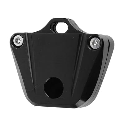 Motorfiets Sleutelhoes Case CNC Aluminiumlegering Motorfiets Metalen Sleutelhanger Beschermer Vervanging voor black