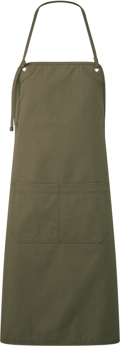 Schort/Tuniek/Werkblouse Unisex One Size Premier Olive 60% Katoen, 40%