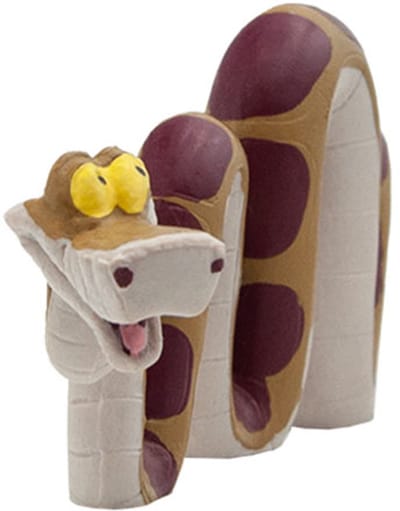 Bullyland 12379 – Speelfiguur en verzamelfiguur Kaa uit The Jungle Book, ca. 12 cm lengte – levensecht en detailrijk vormgegeven – ideaal als taartfiguur en klein cadeautje voor kinderen vanaf 3 jaar.