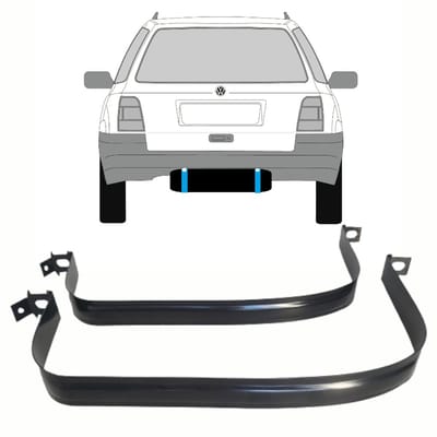 Brandstoftank klemmen voor Volkswagen Golf 3 1991-1998 / COMBI