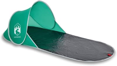 Strandtent - Zonnescherm Tent - Bescherming tegen zon - Pop-up ontwerp - Lichtgewicht - Zeegroen