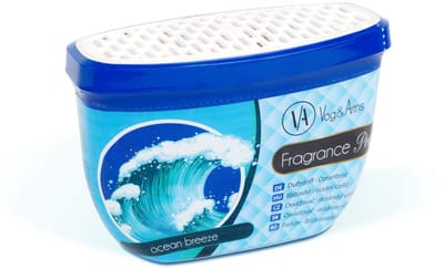 Luchtverfrisser met geurparels -150 g geurcupje voor in huis - Ocean breeze [58806A]