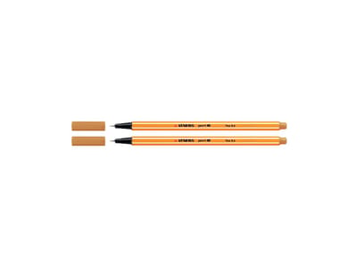 STABILO point 88 - Fineliner 0,4 mm - Apricot - per stuk