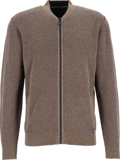CASAMODA Zip Vest Beige - Maat XXL - Heren
