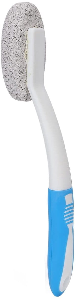 Dailygoods- Reinigingsborstel Ergonomisch Ontwerp - Puimsteen - Toiletpotreiniger - Hardwaterringverwijderaar - Huishoudelijke Schoonmaakborstel - Verbeterde Hefboomwerking