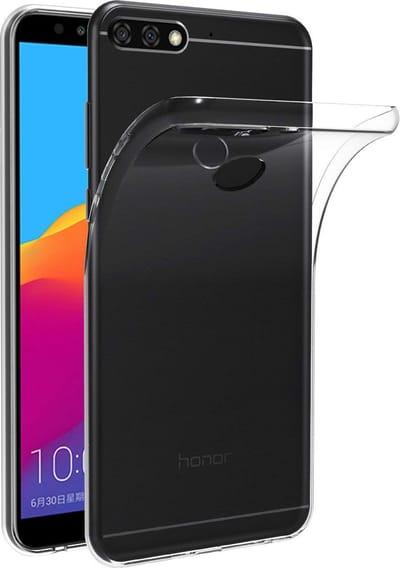 Hoesje voor Huawei Y7 2018 / Y7 Prime 2018 / Y7 Pro 2018 backcover Shockproof siliconen Transparant