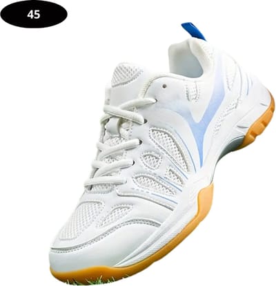 Bovista Tennisschoenen - Heren - Dames - Tenniskleding - Indoor - Outdoor - Wit - Maat 45