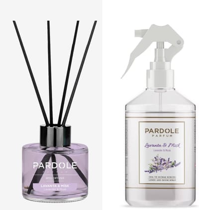 Pardole Lavander & Musk Huisparfum - Geurstokjes - Pakket 600ML