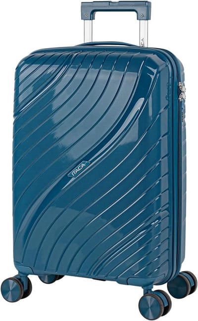 Reis Koffer Set - Trolley Koffers - Vakantie Voorbereiding - Set van 3 Stuks - 56 cm Hoogte - Zwart