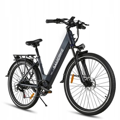 Samebike RSA01Pro-T 26'' Elektrische Fiets – 36V 15Ah, 90km Bereik, 250W Motor, 7-Speed Shimano, Dubbel Geveerd – Zwart