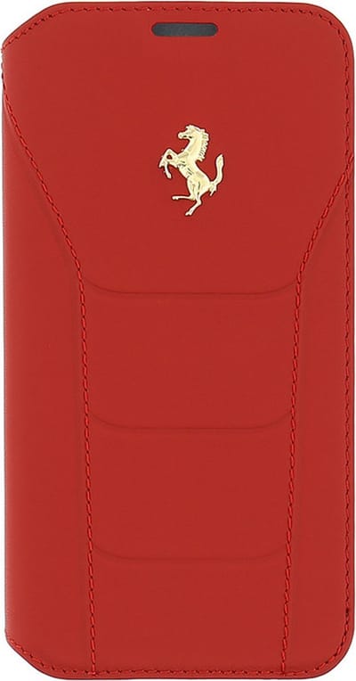 Ferrari 488 Collection Leather Book Case - Geschikt voor Samsung Galaxy S7 - Rood