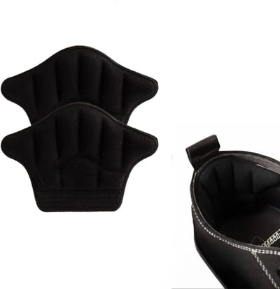 Sodrai Hielzooltje - Premium Zachte Hielzool - Hakbeschermers - Premium Hielbeschermers - Anti-slip - Zwart - Schoenmaat Universeel - blaarbeschermers - Hielkussens - 2 stuks 1 paar