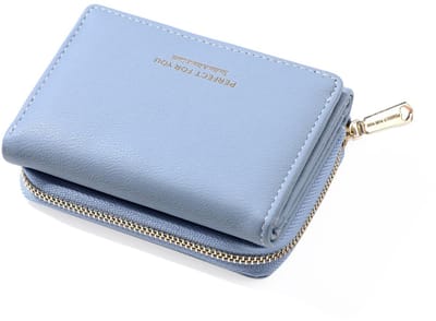 Dailygoods- Portemonnee Dames Klein - Geldbeugel - Kleine Geldtas - Elegante Portemonnee - Grote Capaciteit - 8 Creditcardvakken - Praktische Indeling