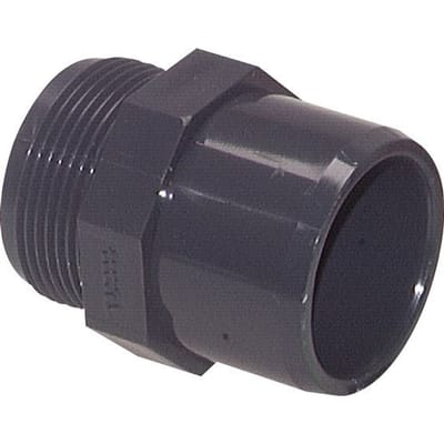 PVC punststuk lijm 40/32mm x G1'' BU [2 Stuks]