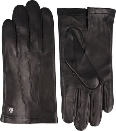 Roeckl Wien Handschoenen Leder - Jongens - black