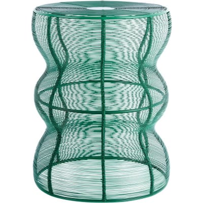 Leitmotiv Bijzettafel Cuerda Onda - Groen - 30x30x41cm - Modern