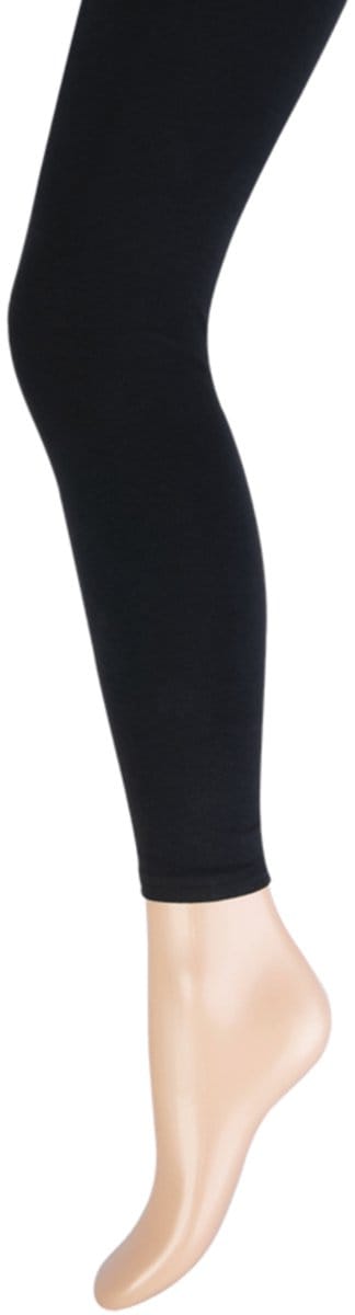Yellow Moon Kinder confectie legging katoen - Zwart - 122/128