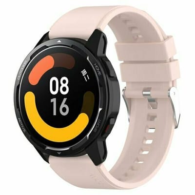 By Qubix - Siliconen sportband - Lichtroze - geschikt voor Huawei Watch 5 - 46mm