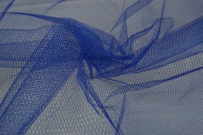 Tule stof - Blauw - 1 meter - Per meter - 150cm breed