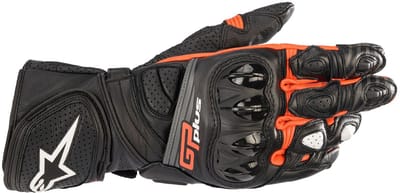 Alpinestars GP Plus R V2 Zwart Rood Fluo - Handschoen