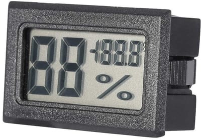 SPHProducts - Digitale Hygrometer - Vochtigheidsmonitor - Groot LCD-scherm - Perfect voor thuiskantoor - Thermometer - Slaapkamer - Nauwkeurige meting
