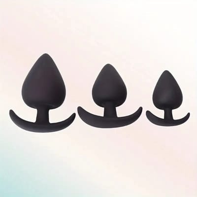 Bovista Buttplug Set - Sex Toys voor Koppels - Mannen - Vrouwen - Anaal - 4 Stuks - Set - Zwart