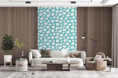 Behang - Fotobehang Patronen - Wolk - Lucht - Jongens - Kinderen - Kids - Breedte 200 cm x hoogte 300 cm