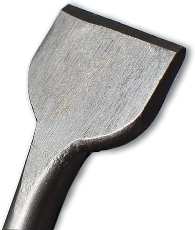 Tegelkip SDS Plus - Platte Beitel Metaal - Steen Verwijderen - Verhard Gehard Staal - 50 x 250mm