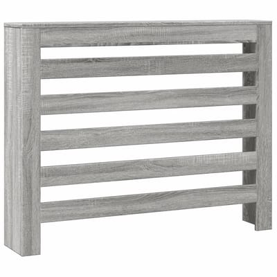 vidaXL Radiatorombouw 104x20x82 cm bewerkt hout grijs sonoma eiken