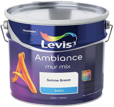 Levis - Ambiance Mur Satin Mix - Summer Breeze - Mengverf - 10 L