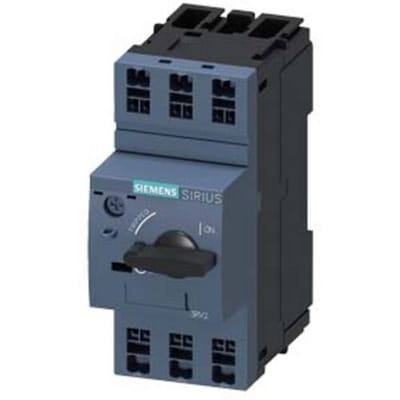 Siemens 3RV2011-0GA20 Vermogensschakelaar 1 stuk(s) Instelbereik (stroomsterkte): 0.45 - 0.63 A Schakelspanning (max.): 690 V/AC (b x h x d) 45 x 106