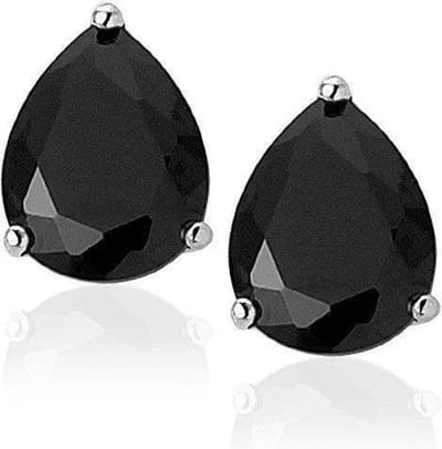 Montebello Oorbellen Hickelia - 925 Zilver Gerhodineerd - 7x9mm