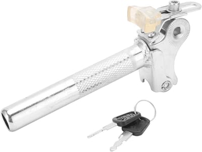 Elektrische Fietszadelpen - Fietszadelpen Metaal - Fietsbeveiliging - Antidiefstal Technologie - 25.4 mm Diameter - Zwart