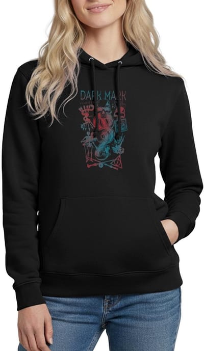 Harry Potter Duistere Teken & Gruzielement Ontwerp Hoodie Dames