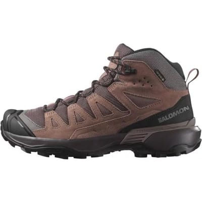 SALOMON X ULTRA 360 Résistantes à l'usure et au glissement Chaussures d'alpinisme mi-hautes Femme Gris Marron L47571000 37⅓ gray
