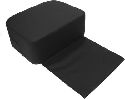 Salon Zitverhoger - Stoelverhoger Kussen - Comfortabel Zitten - Schuim Hoge Dichtheid - 37 x 274 x 145 cm - Zwart