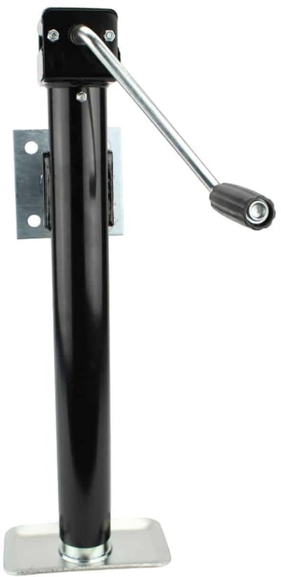 Set steunpoten aanhanger 4500 kg boutflens | 2x 2250 kg | Klapbaar met handzwengel