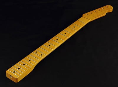Allparts TMNFC – Telecaster® hals, esdoorn, 10 radius, nitro finish, 21 tall frets
