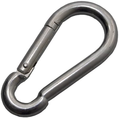 BTP - Karabijnhaak - 10 stuks - Haken - 10x100 mm